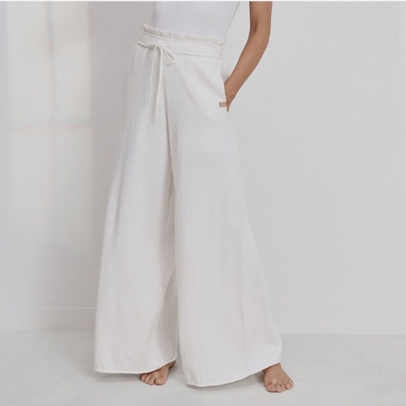 Lunya Cozy Cotton Silk Relaxed Pant - Picture 1 of 6